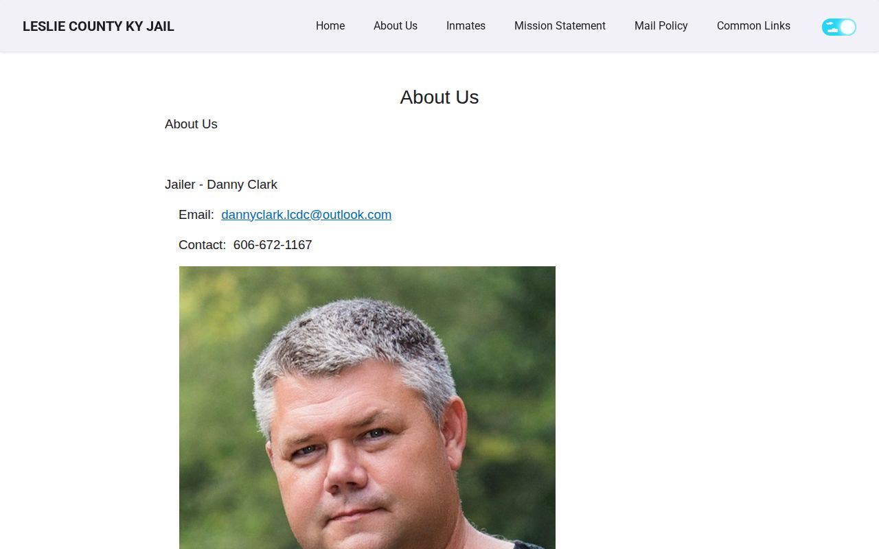 Leslie County 24-hour release contact information